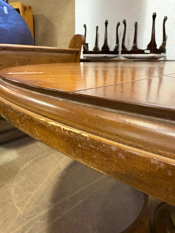 Century Furniture Round Pedestal Dining Table - Image 6