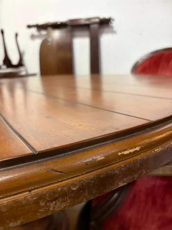 Century Furniture Round Pedestal Dining Table - Image 5