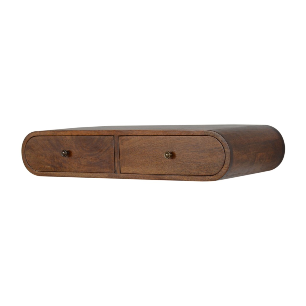 Chestnut Floating Console Table - Image 2