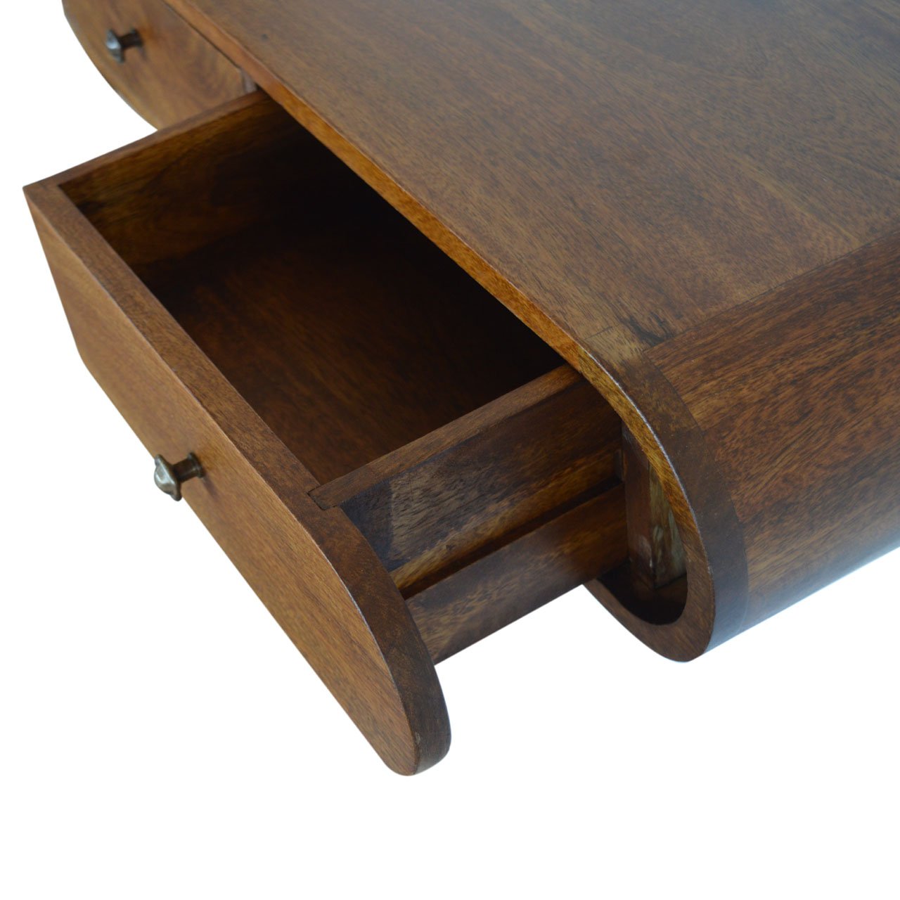 Chestnut Floating Console Table - Image 6