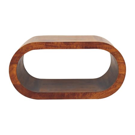 Chestnut Round Edge Coffee Table