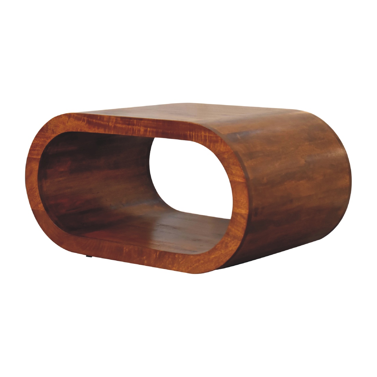Chestnut Round Edge Coffee Table - Image 2