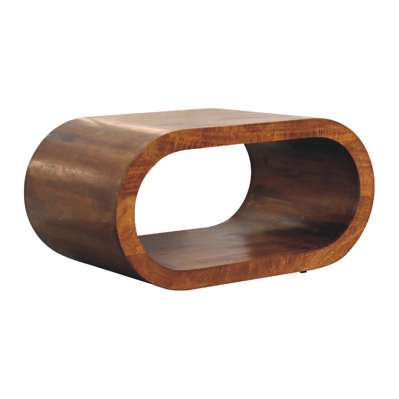 Chestnut Round Edge Coffee Table - Image 3