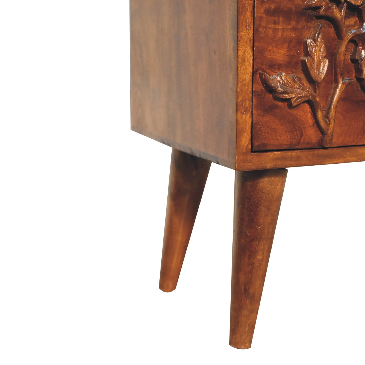 Chestnut Solid Wood Bedside Table - Image 7