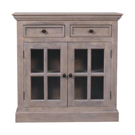 Solid Wood Display Cabinet