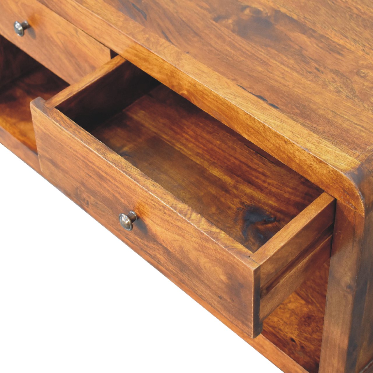 Chestnut Solid Wood Modern Centerpiece - Image 6