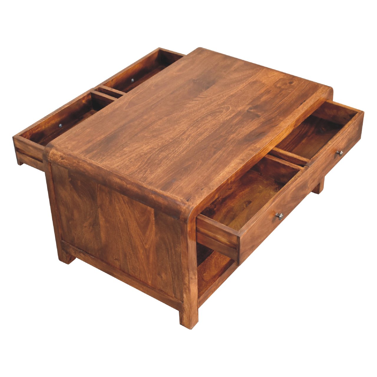 Chestnut Solid Wood Modern Centerpiece - Image 8