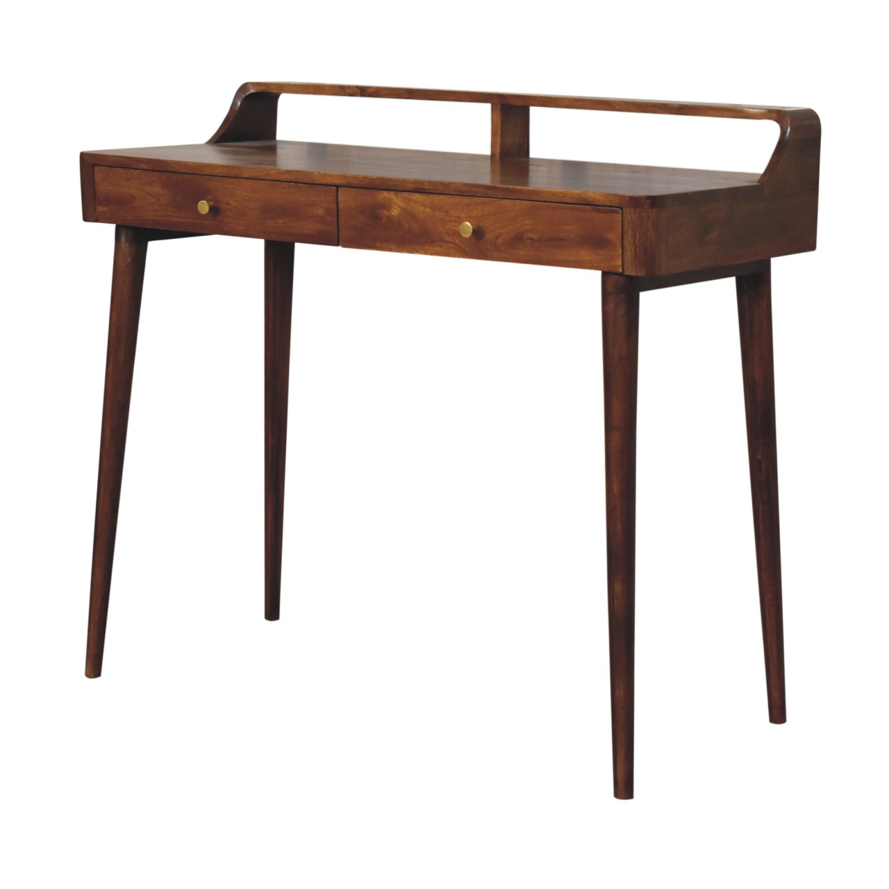Solid Wood Entryway Table with Drawers - Image 2
