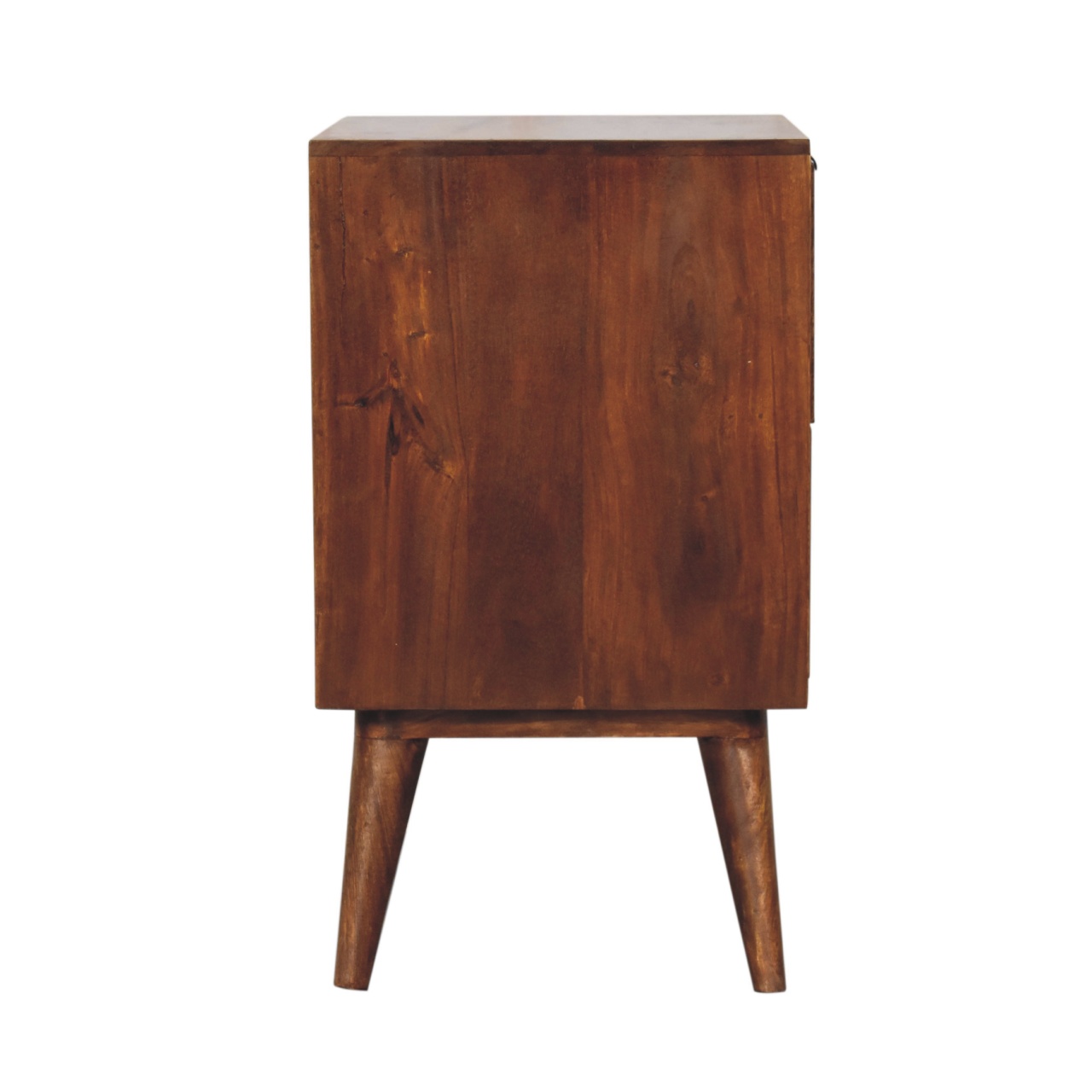 Solid Wood 2-Drawer Bedside Table - Image 8