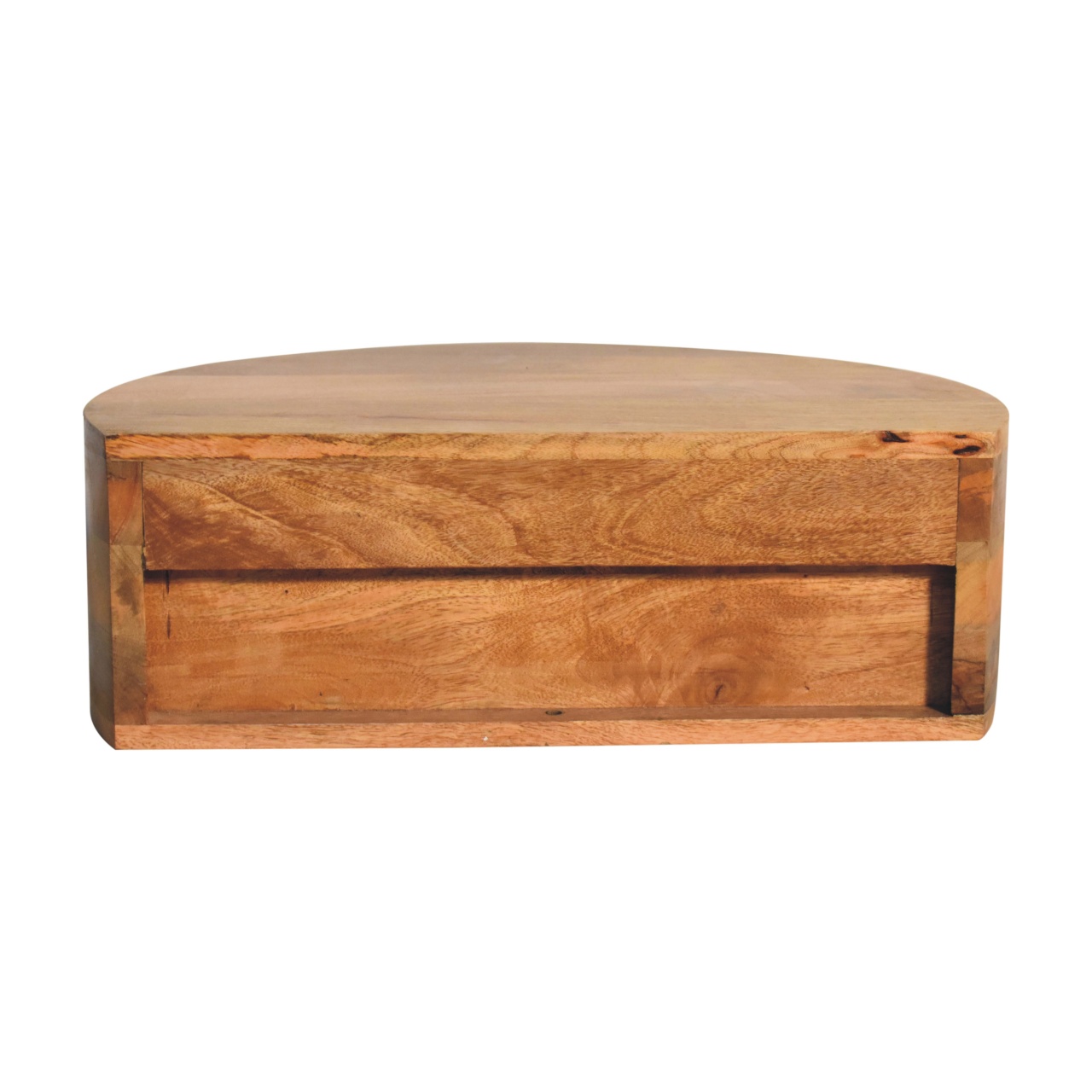 Oak-Finish Floating Nightstand - Image 8