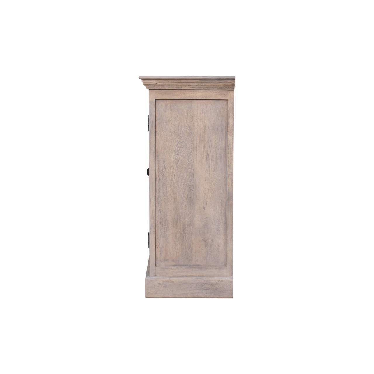 Aged Solid Wood Display Storage Unit - Image 8