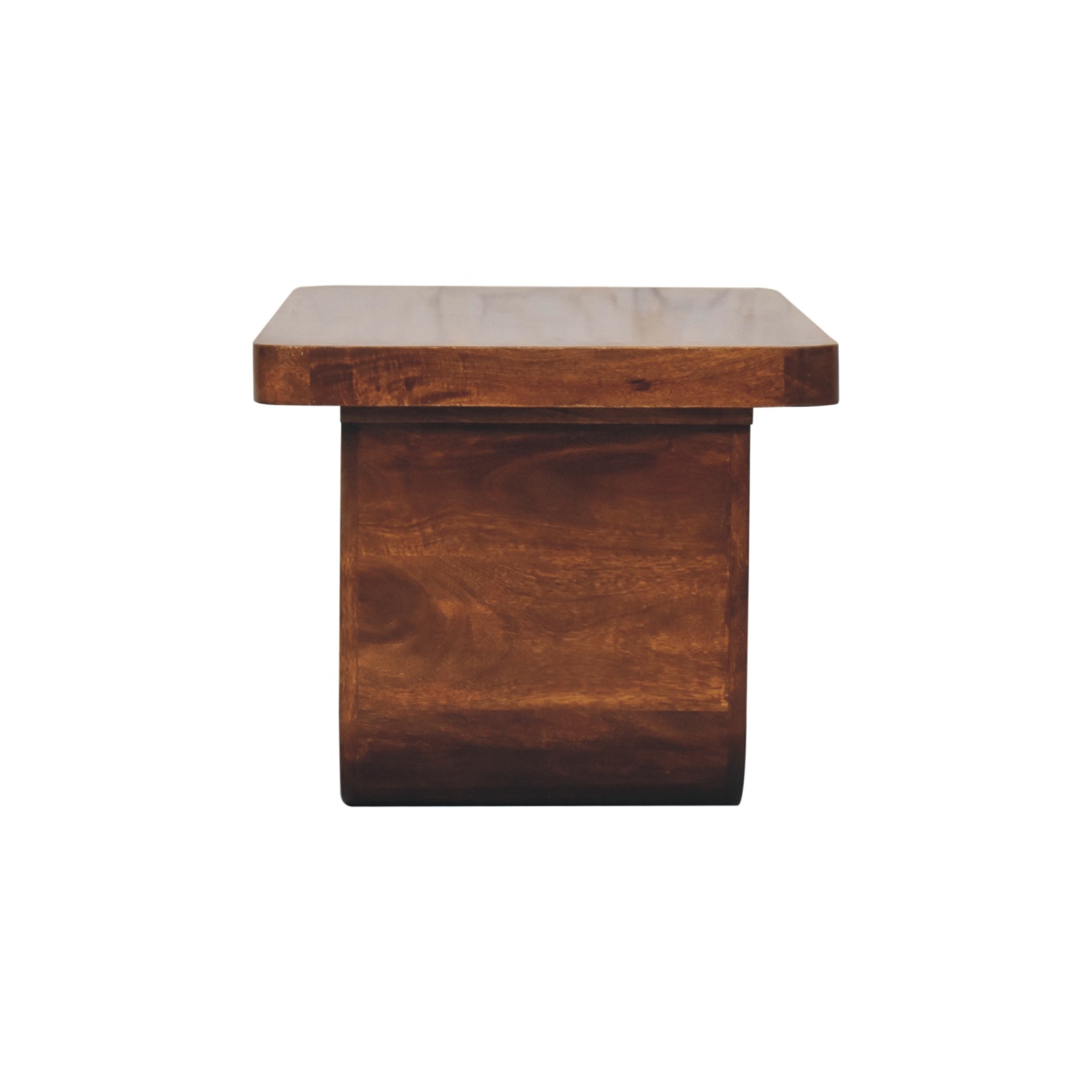 Solid Mango Wood Modern Coffee Table - Image 7
