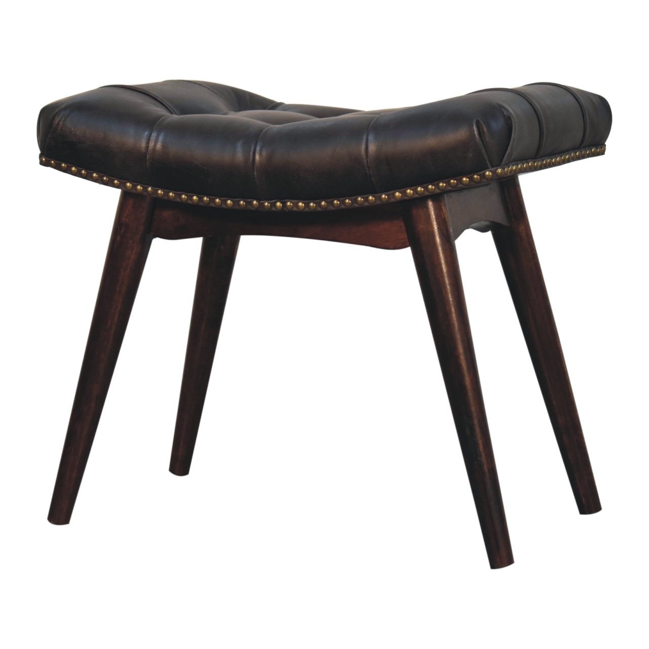 California Walnut & Buffalo Leather Seat - Image 3