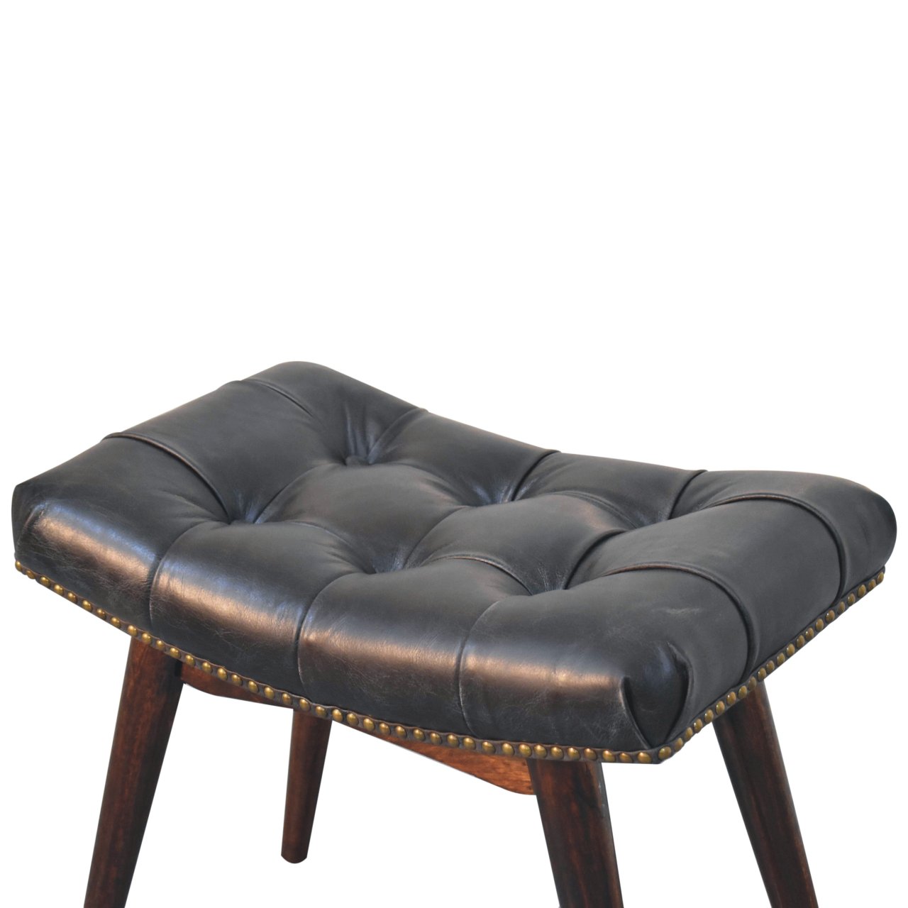 California Walnut & Buffalo Leather Seat - Image 6