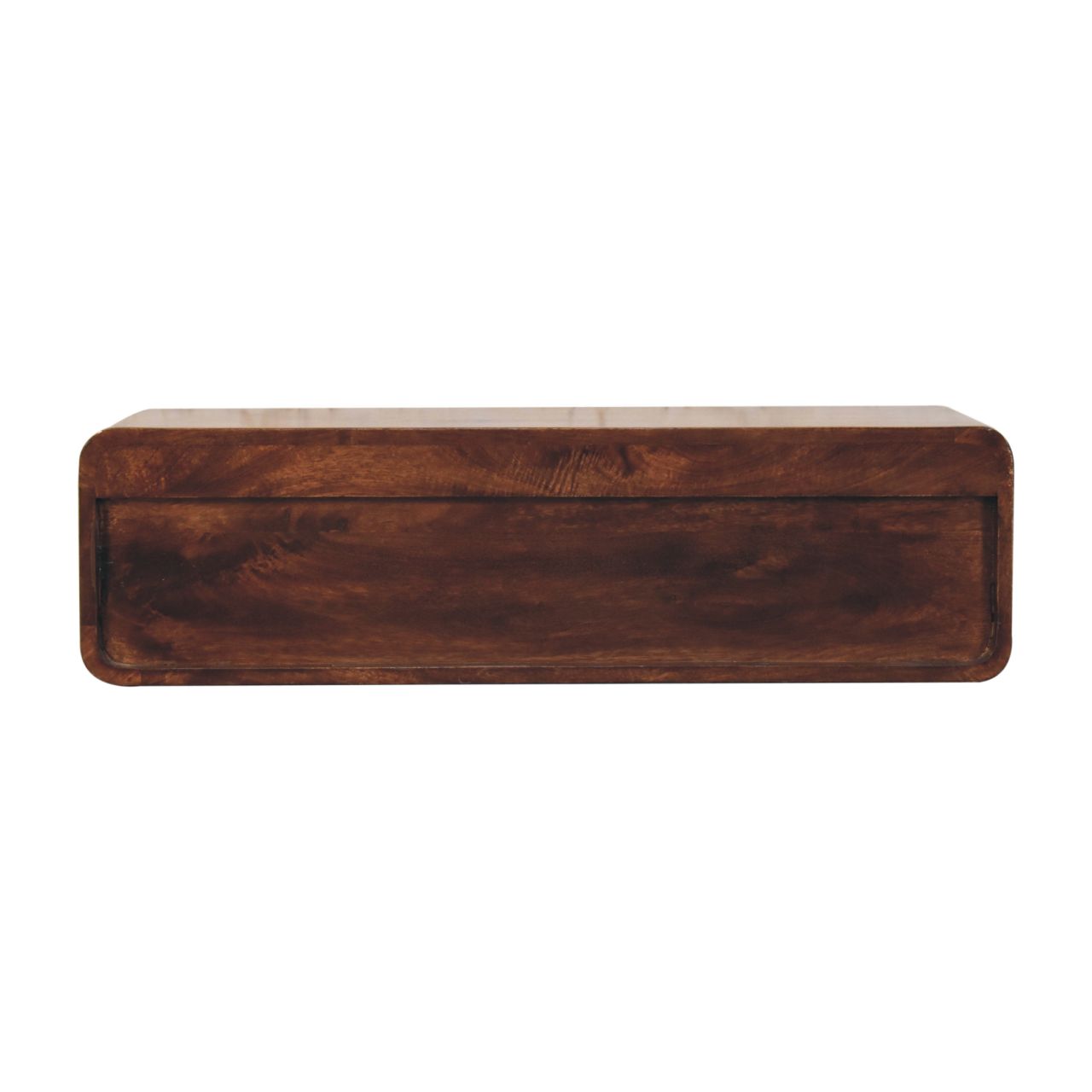 Floating Walnut Console Table - Image 8