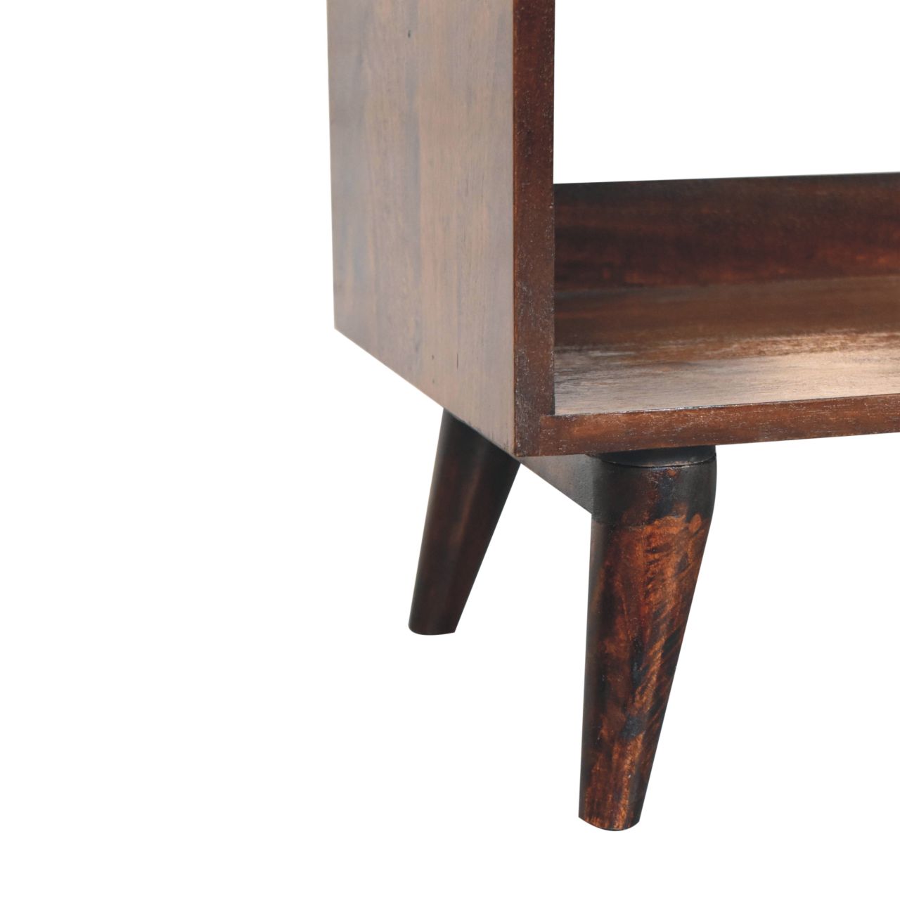 California Walnut Mud Linen Bench - Image 5