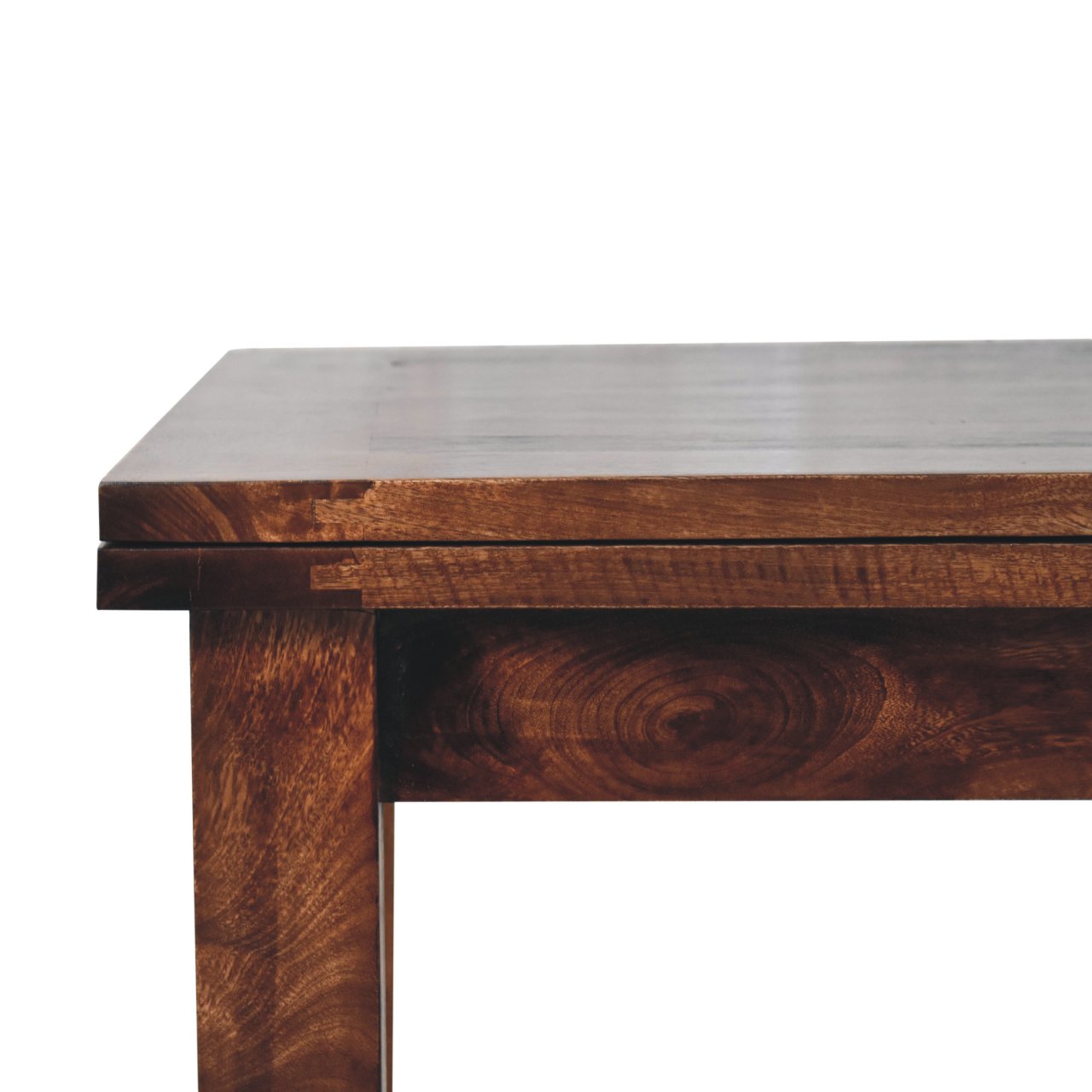 California Walnut Butterfly Extendable Dining Table - Image 3