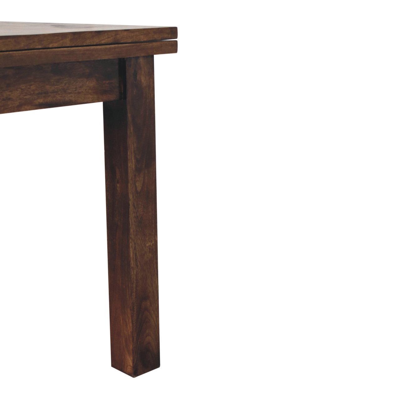 California Walnut Butterfly Extendable Dining Table - Image 6