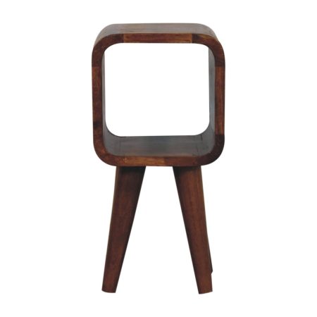 Extra Mini Chestnut Bedside Table