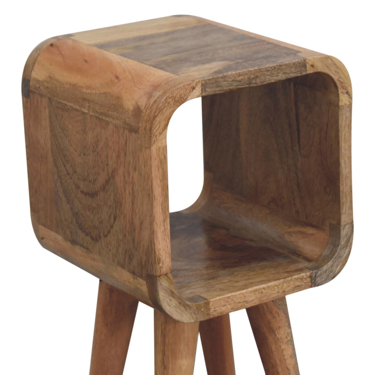 Extra Mini Oak-ish Bedside Table - Image 6