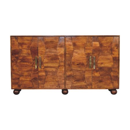 Wavecrest Chestnut Textured Door Cabinet