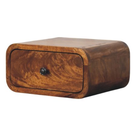 Avora Mini Chestnut Floating Nightstand