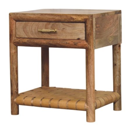 Regency Woven Oak-ish Nightstand