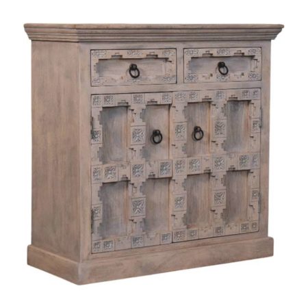 Jaipur Lattice Hand-Carved Sideboard