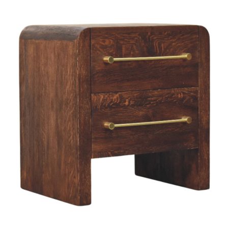 Copenhagen Smoked Oak Nightstand