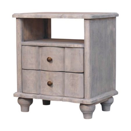Lucia Acid Wash Bedside Table