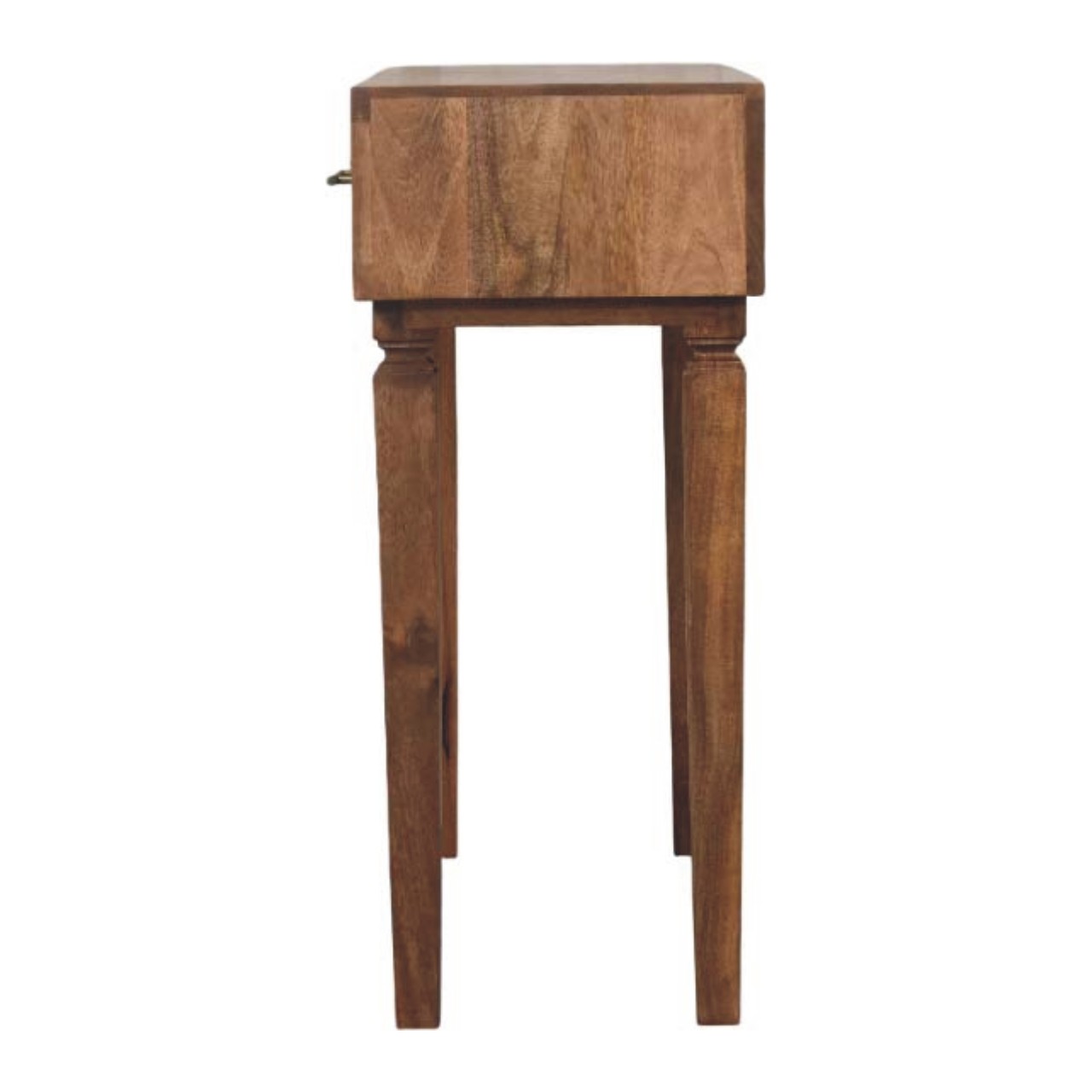 Arno Golden Teak Console Table - Image 7
