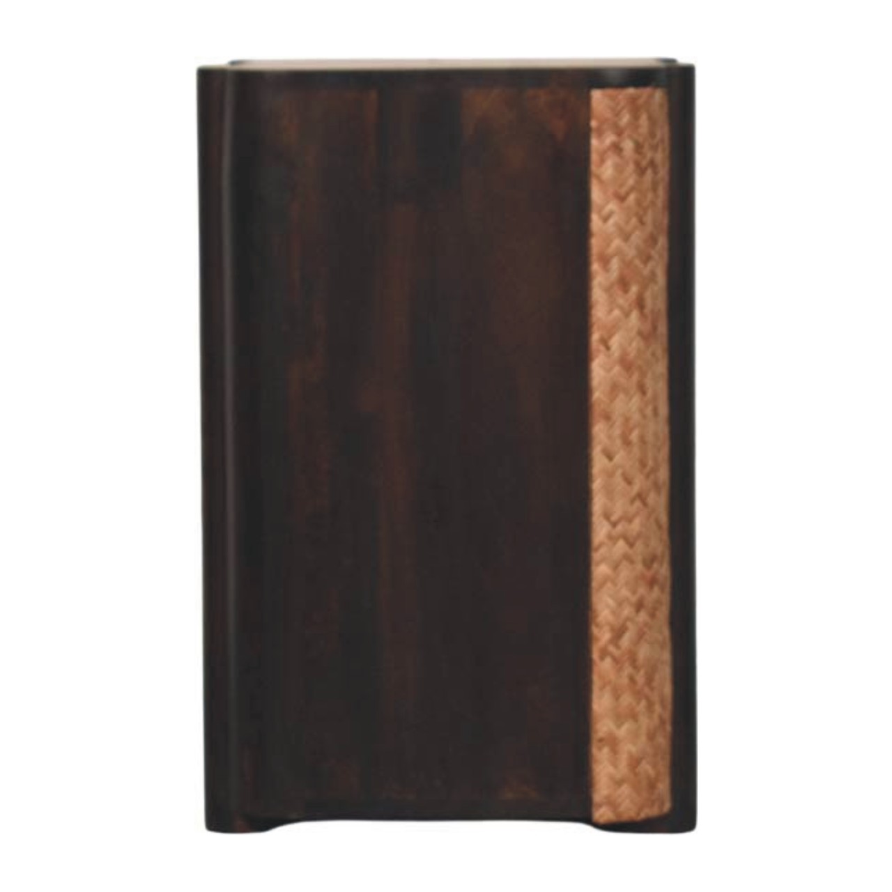 Rattan Curve Edge Nightstand - Image 8