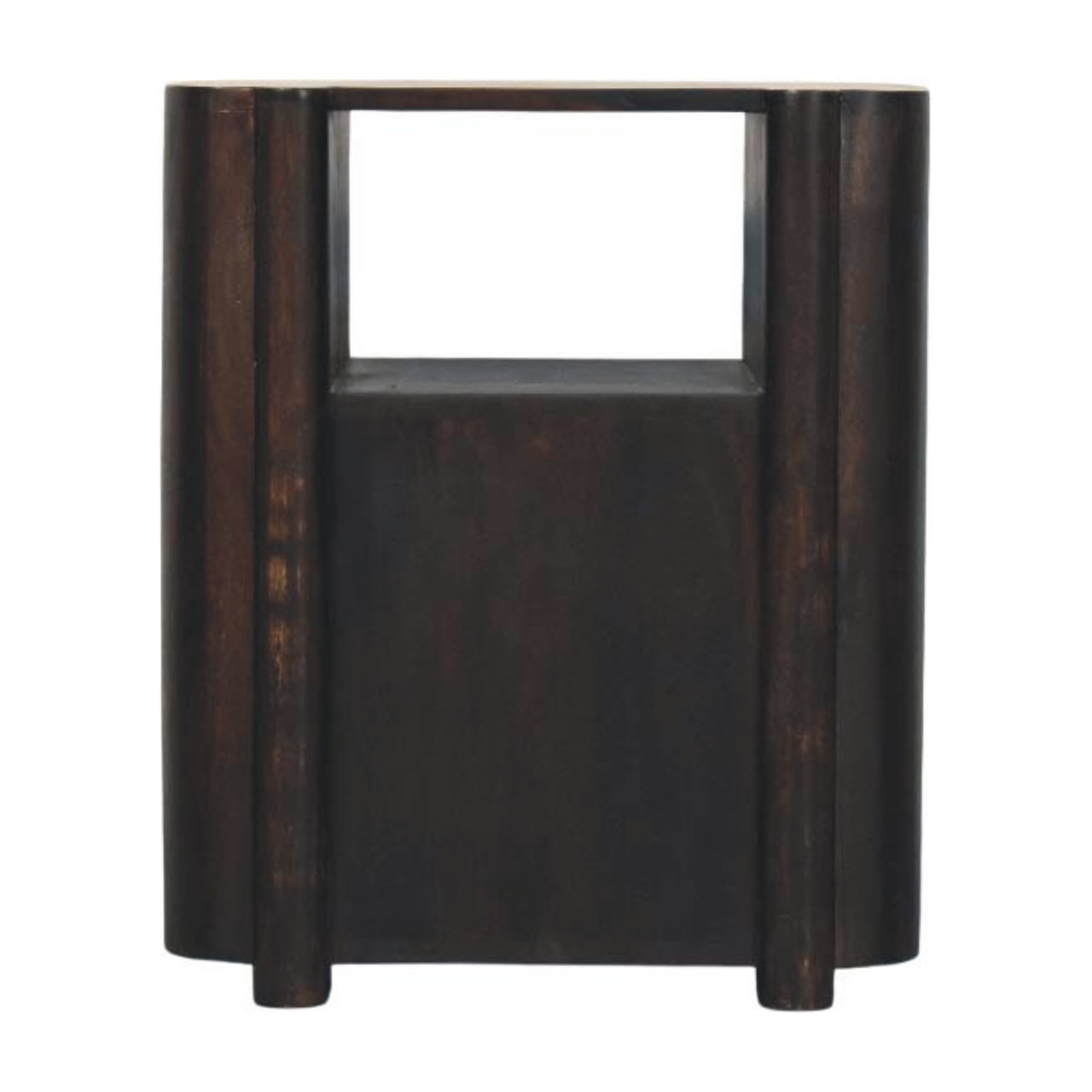 Rattan Curve Edge Nightstand - Image 9