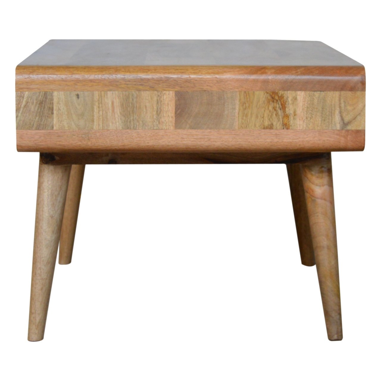Dual-Drawer Centerpiece Table with Rounded Corners - Image 7