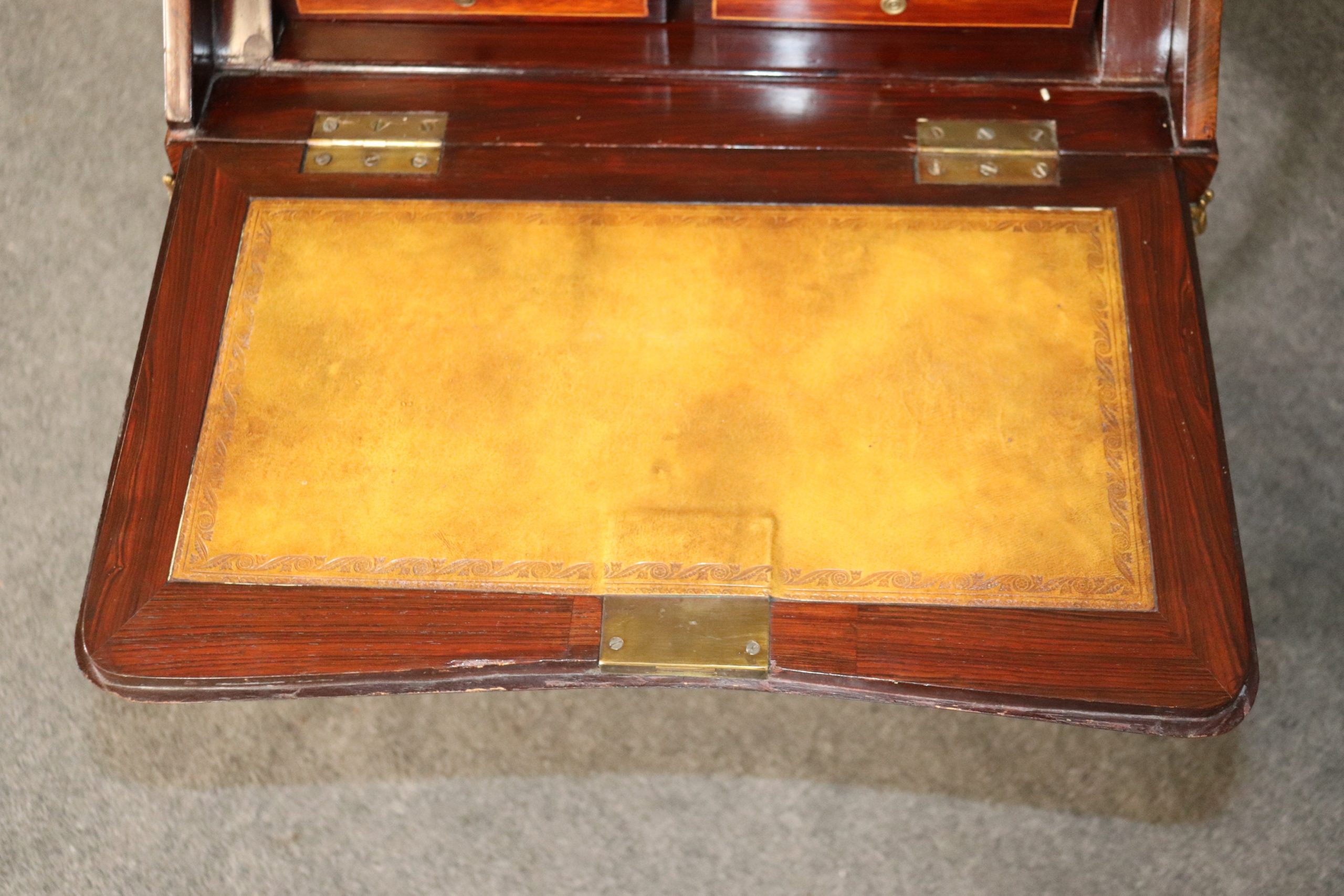 Louis XV Style 19th Century Rosewood Ladies Desk, Secretary Desk - Image 8