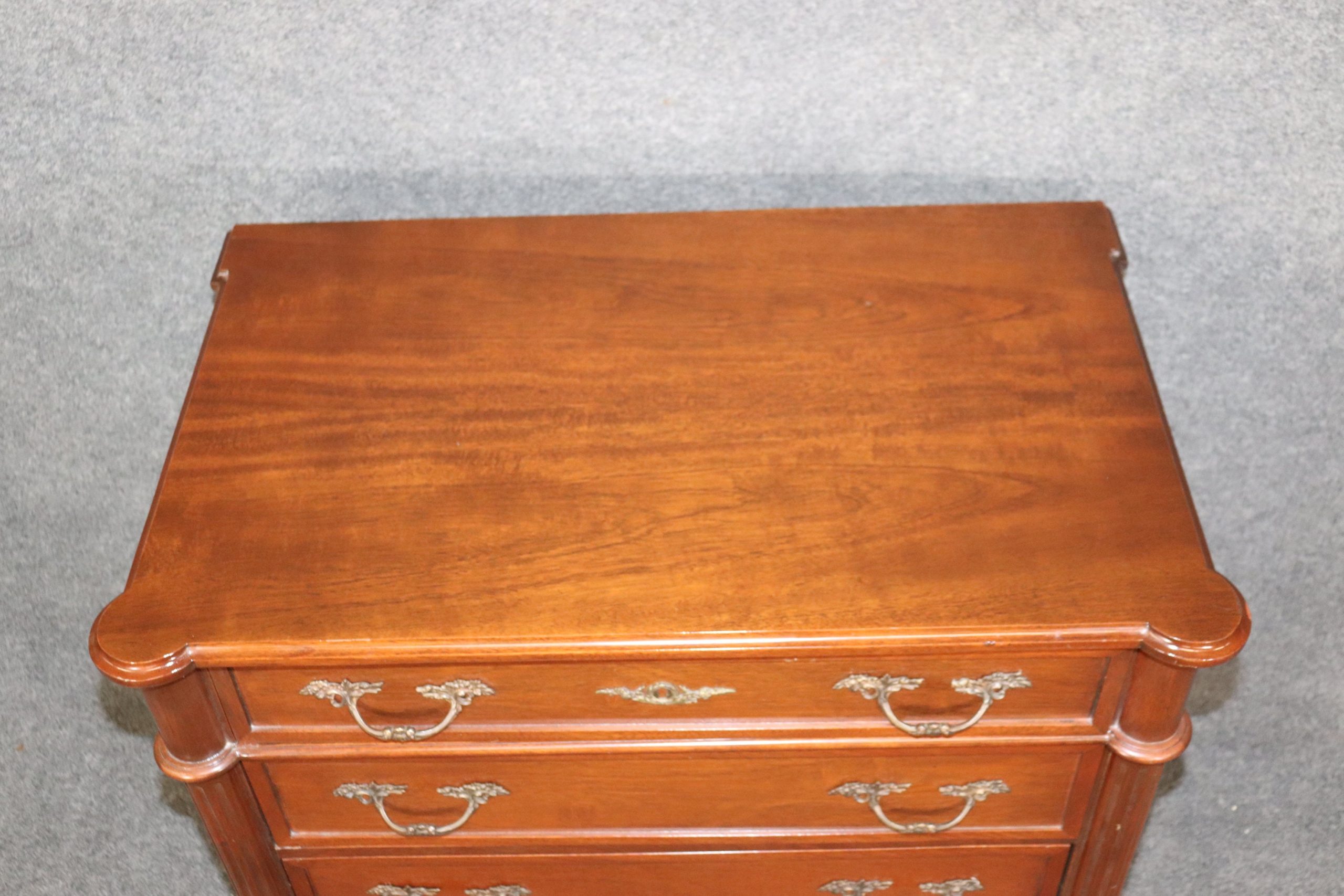 Antique Louis XVI Directoire Style Commode, Chest of Drawers In the Manner of Maison Jansen - Image 6