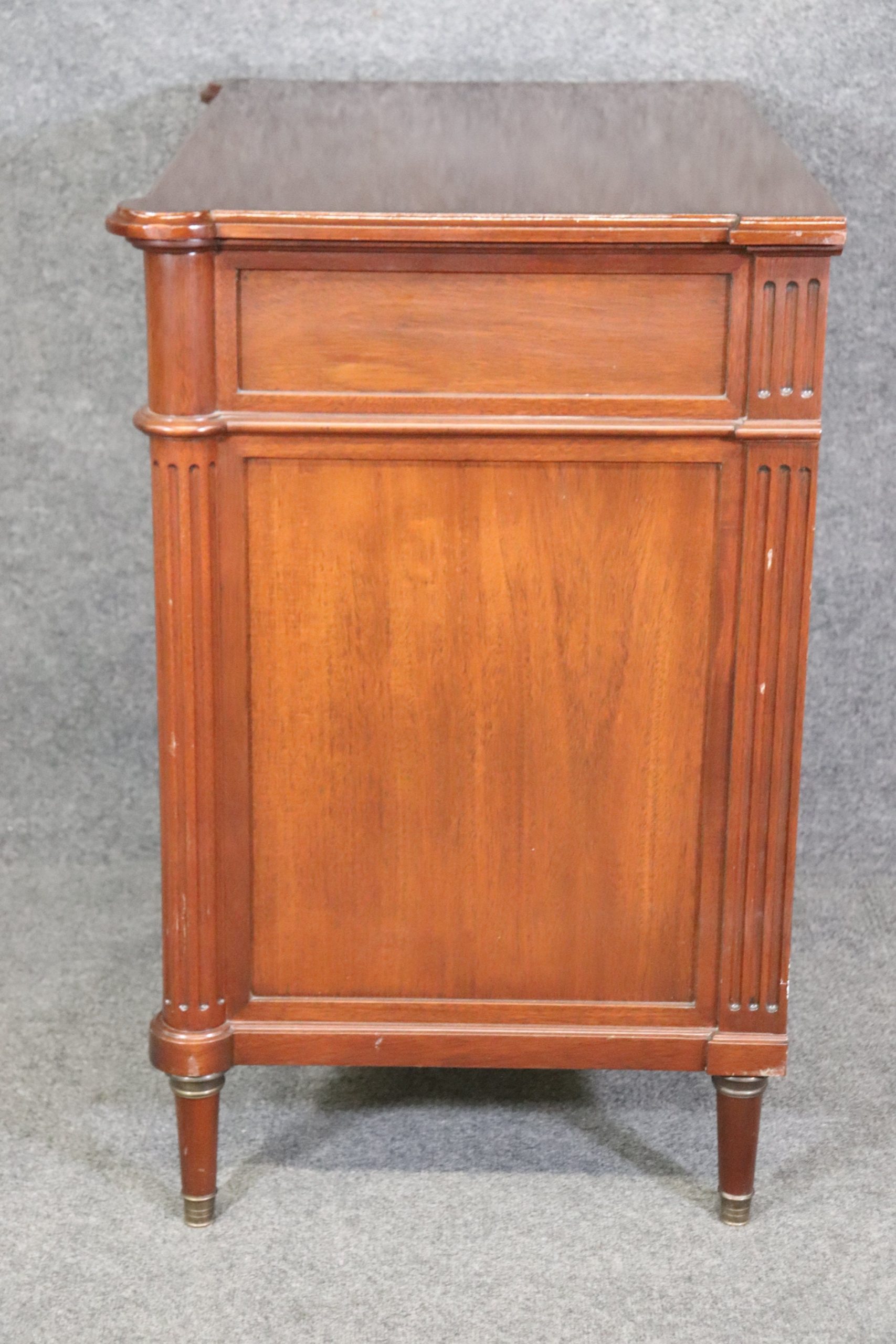 Antique Louis XVI Directoire Style Commode, Chest of Drawers In the Manner of Maison Jansen - Image 3