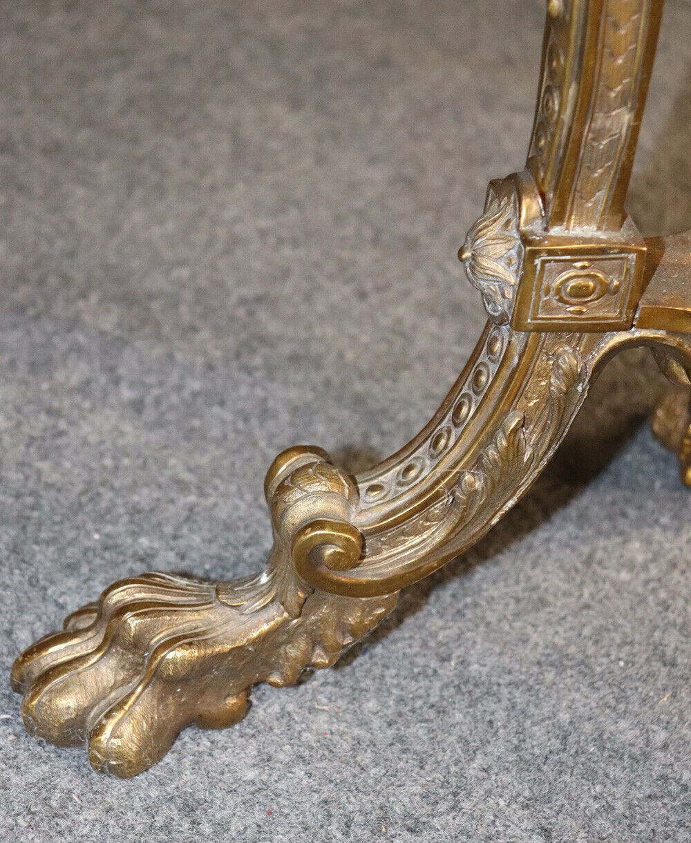 Best Figural Bronze Russian Amethyst Cut Glass jardineres, MCM - Image 8