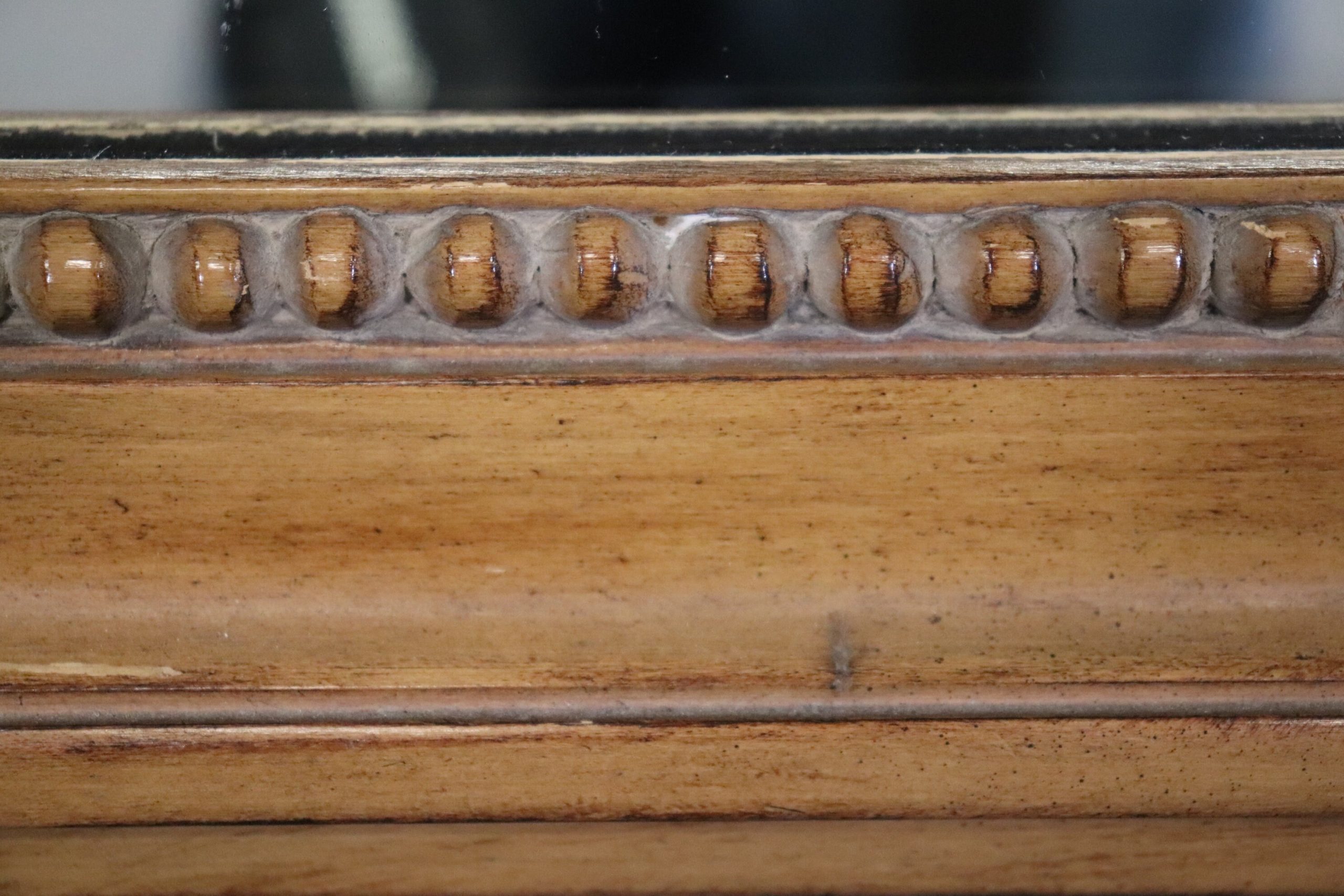 Louis XV Style Carved Wall Hanging Mirror, Vintage - Image 7