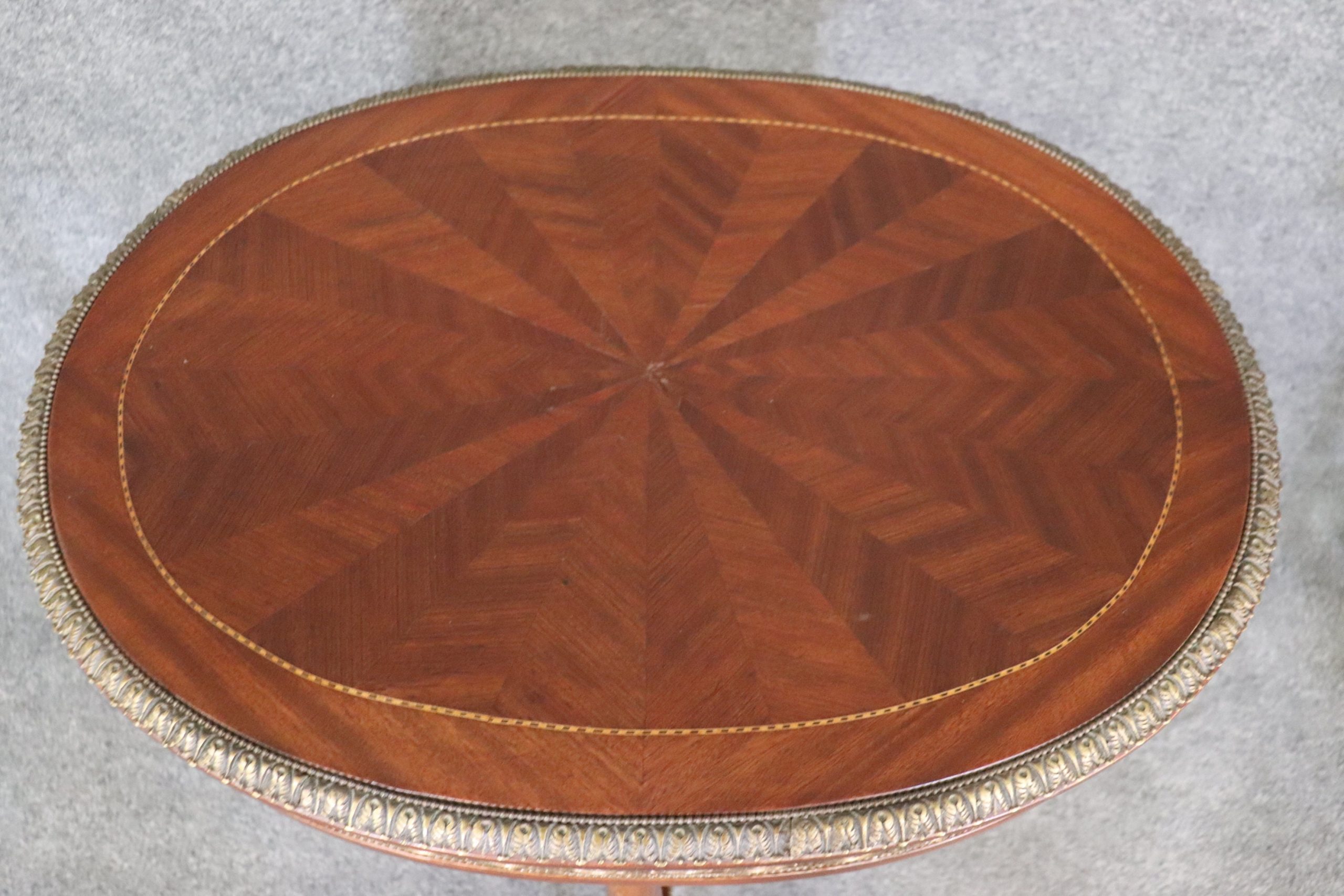 Vintage Companion Pair of Louis XVI Style End Tables, Vintage Furniture - Image 5