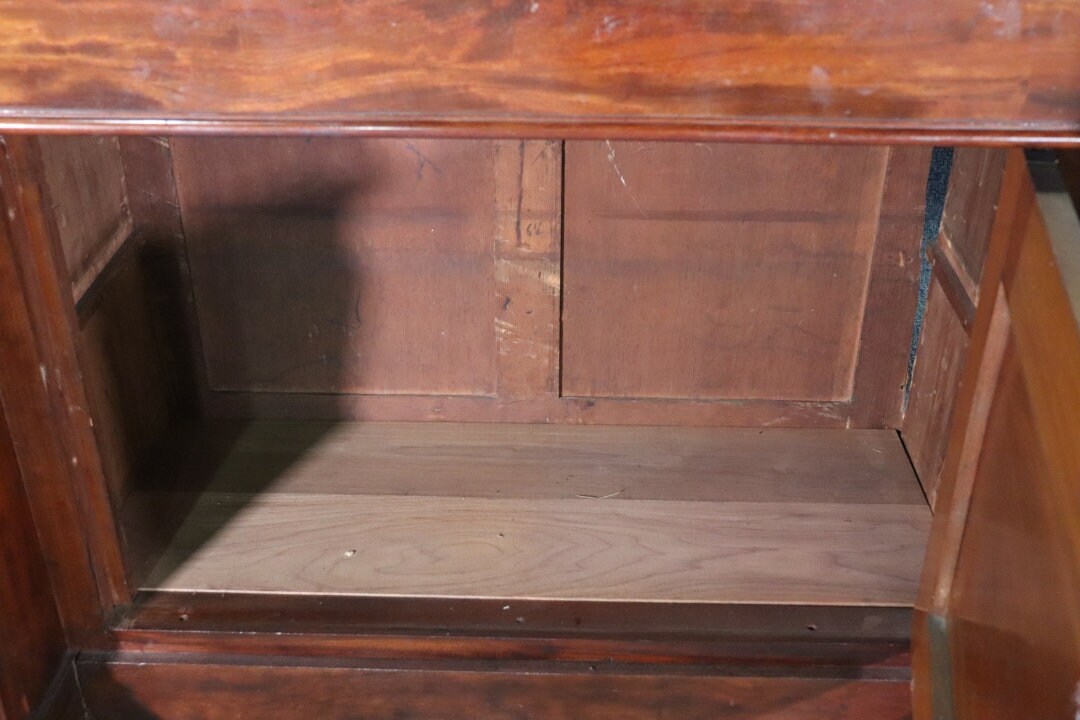 Antique Victorian 19th Century Mahogany Figural Sideboard, Antiques - Image 8