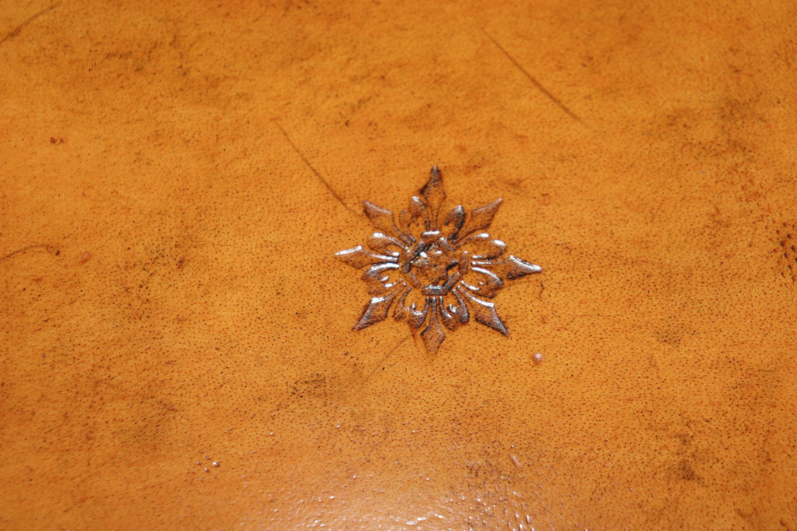 Maitland Smith Leather Wrapped Chest of Drawers, Dresser - Image 8