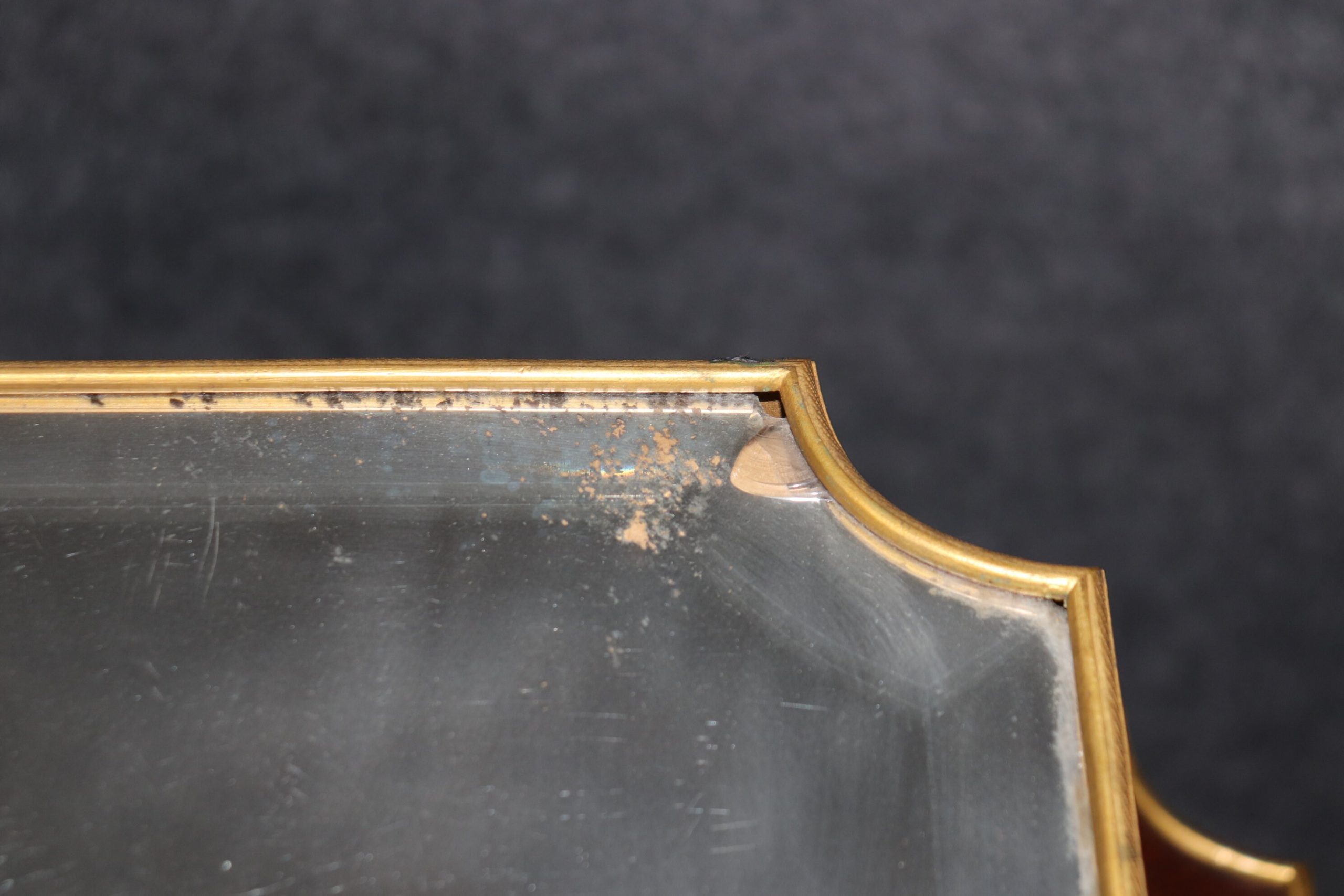 Antique French Louis XVI Style Ormolu Mounted Two Tier Accent Table, Dessert Table - Image 5