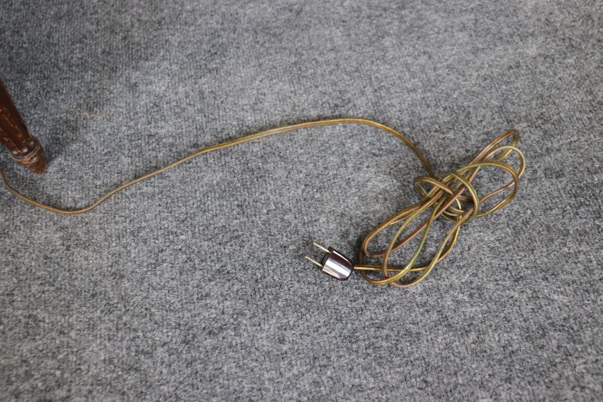 Louis XVI Style Three Tier Floor Lamp, Antique Lamp - Image 4