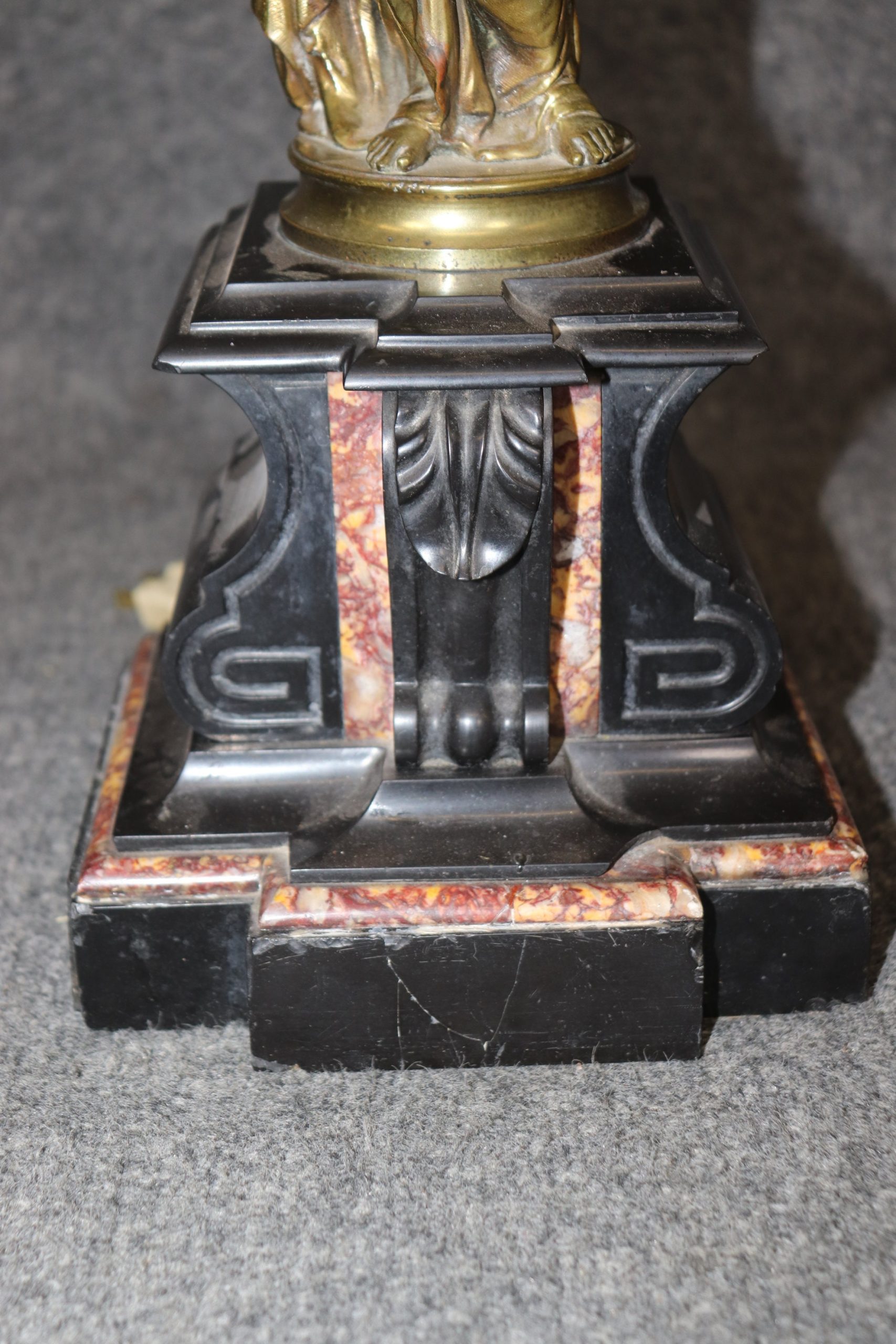 Pair of Victorian Figural Table Lamps circa 1920s, Lamp - Image 9