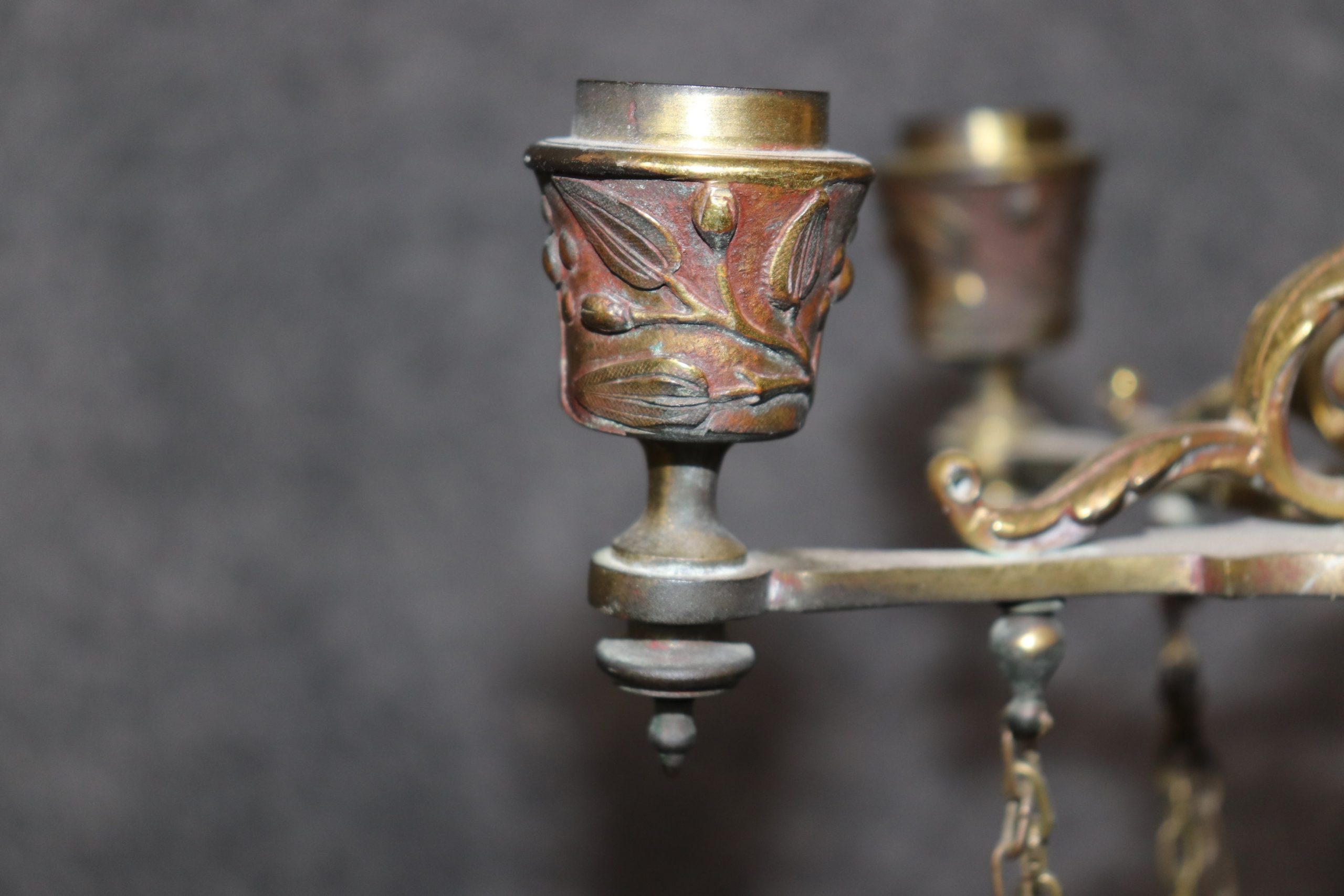 Pair of Victorian Figural Table Lamps circa 1920s, Lamp - Image 10