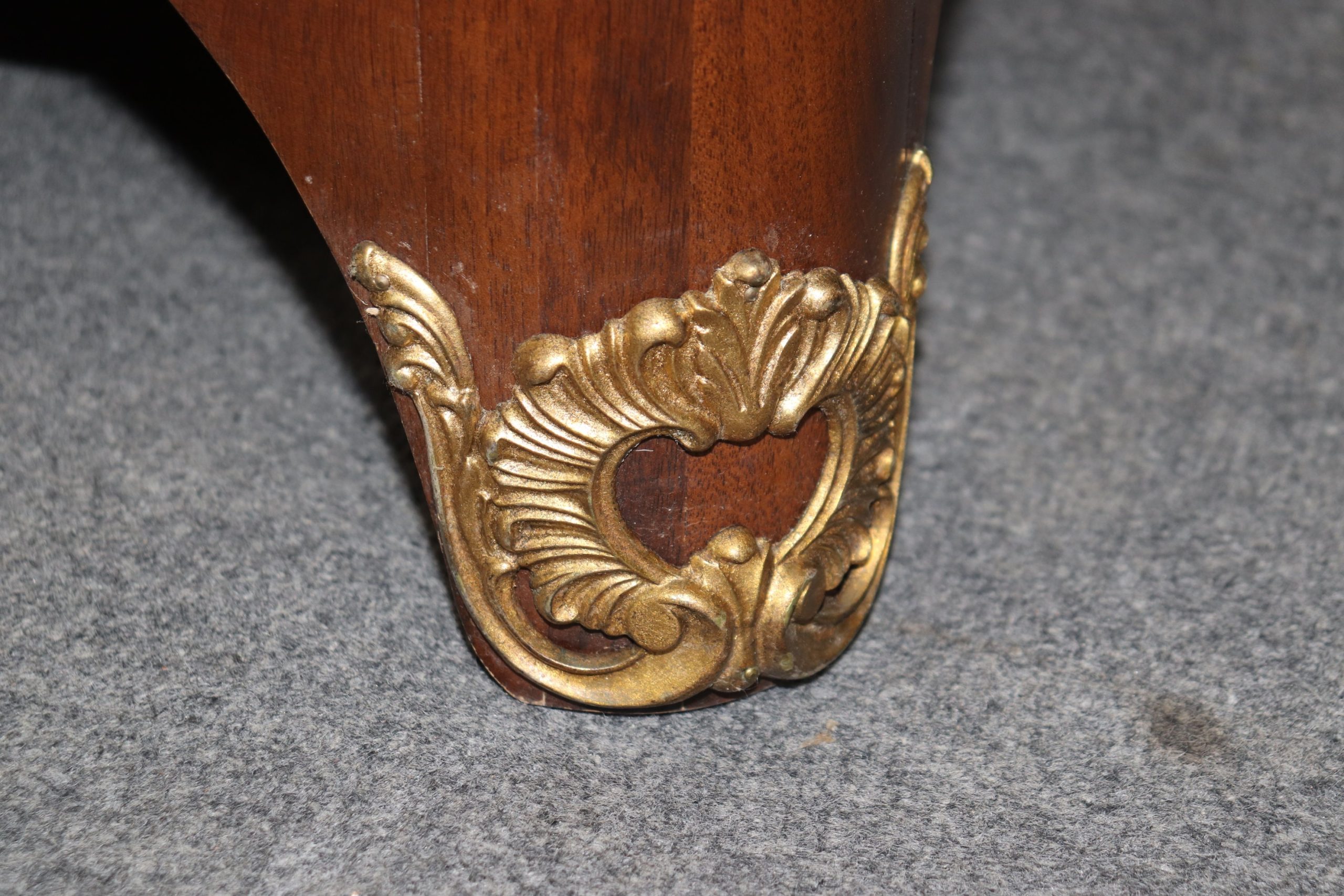 E.J. Victor Newport Historic Collection Regence Style Marble Top Commode, Chest of Drawers - Image 7