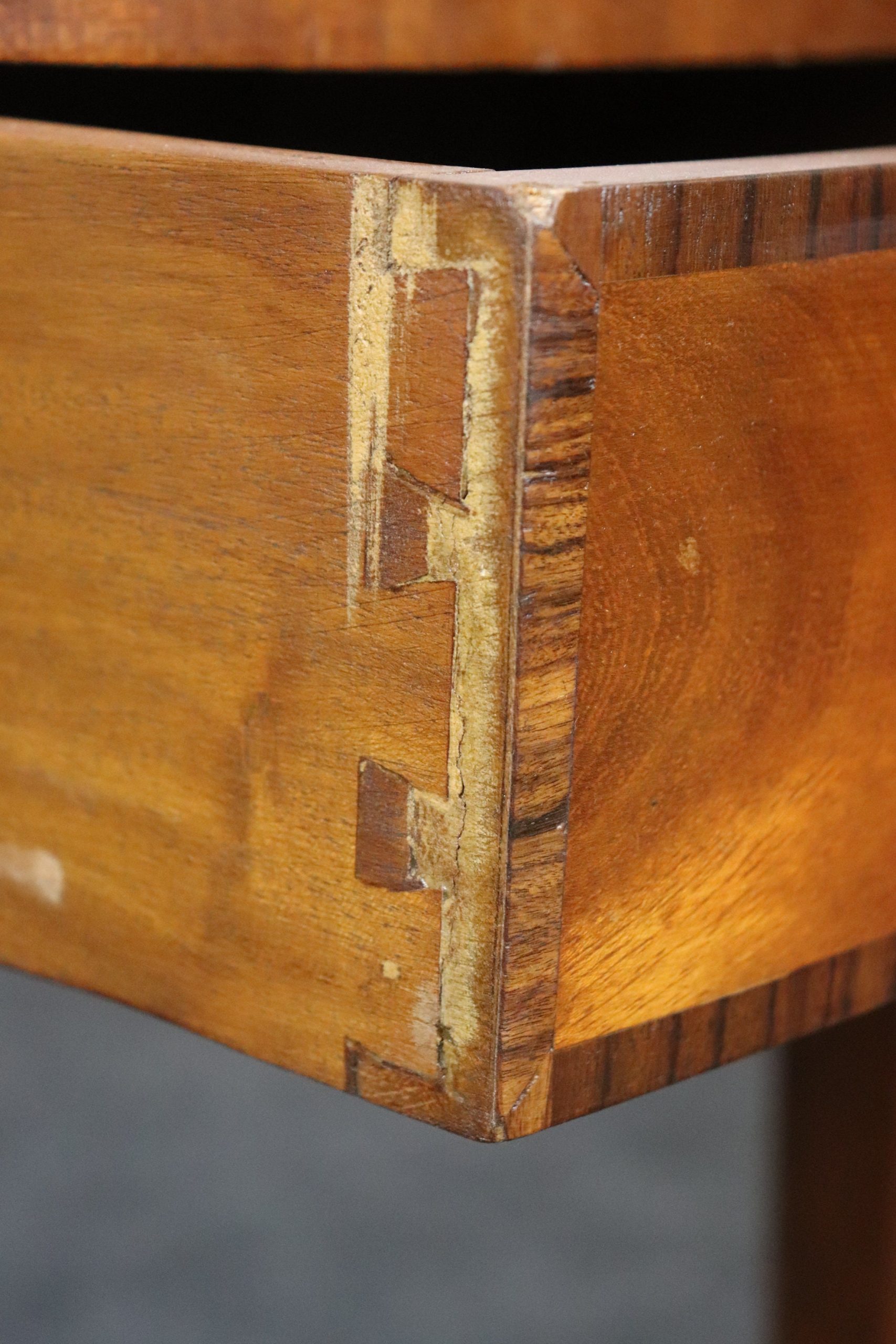 Vintage Adams Style Pembroke Table: Paint Decorated Drop Leaf Accent Table - Image 9