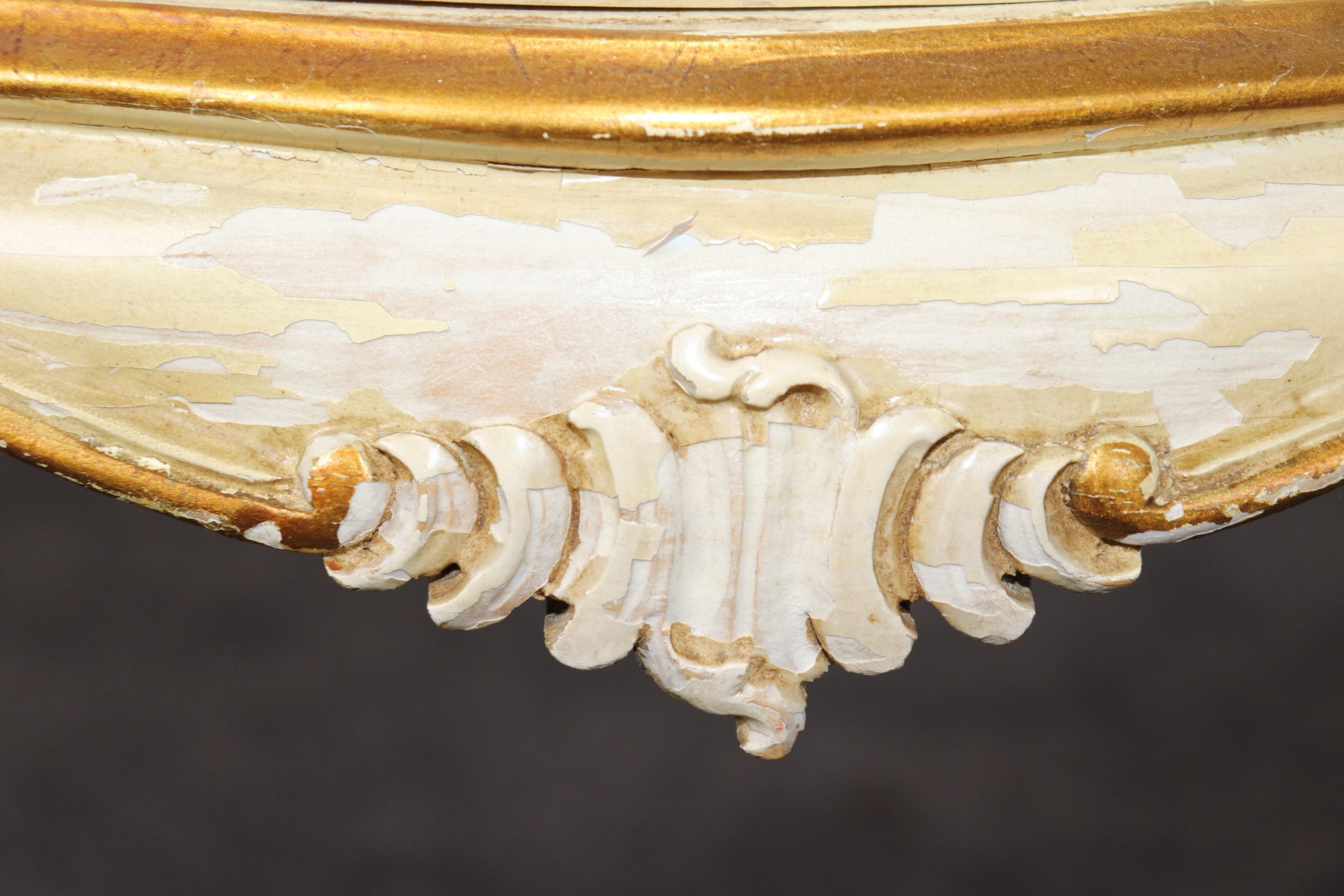 Antique Pair of Italian Paint Decorated Venetian Style Nightstands circa 1910s End Tables Side Tables, Accent Tables - Image 9