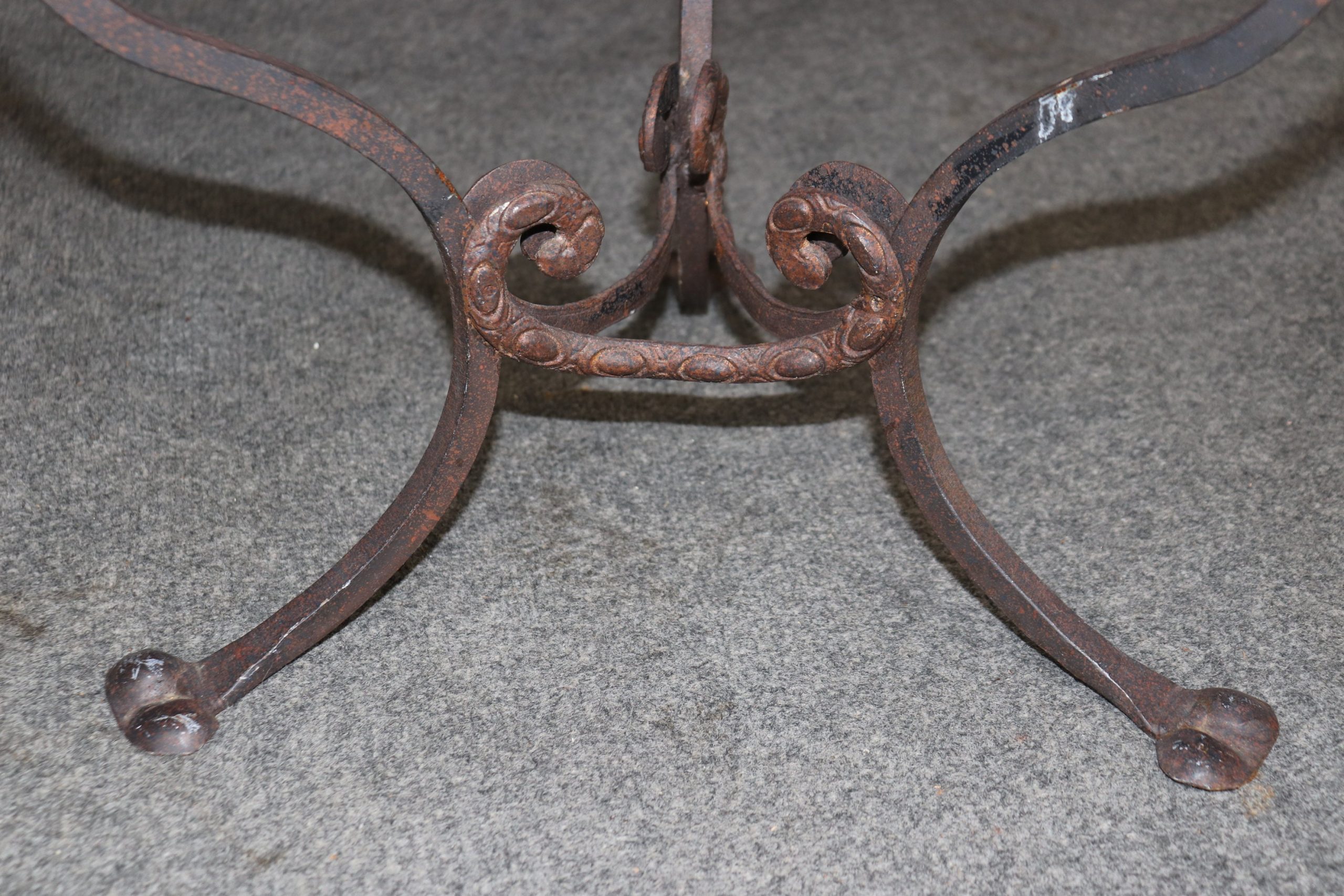 Vintage Italian Accent Table with Pietra Dura Top, Side Table - Image 5